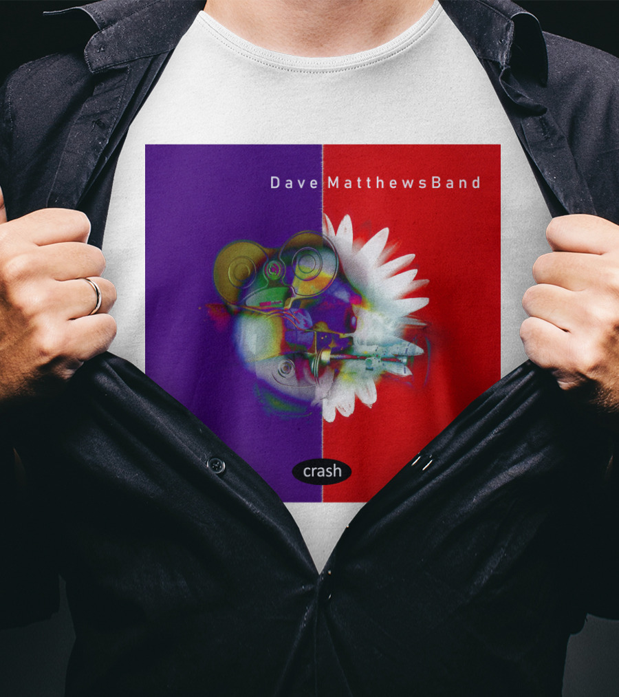 Dave Matthews Band Crash Album Cover T-Shirt