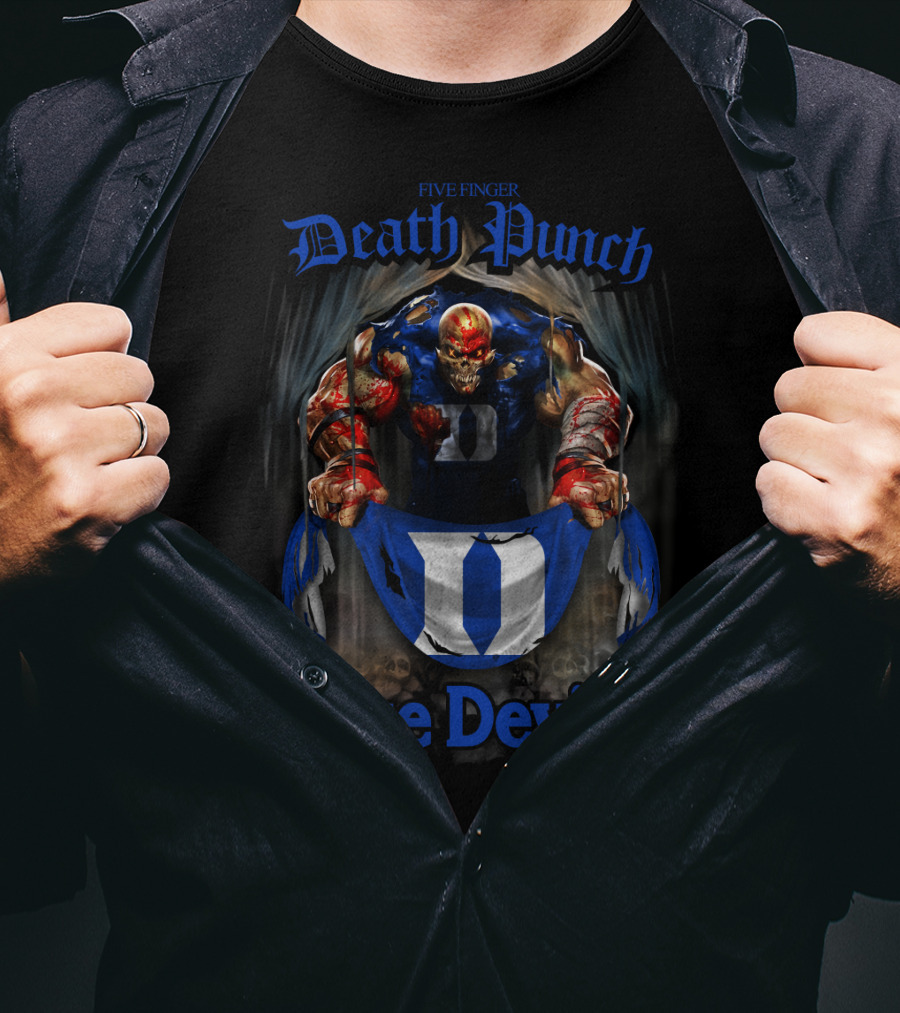 Five Finger Death Punch Blue Devils T-Shirt