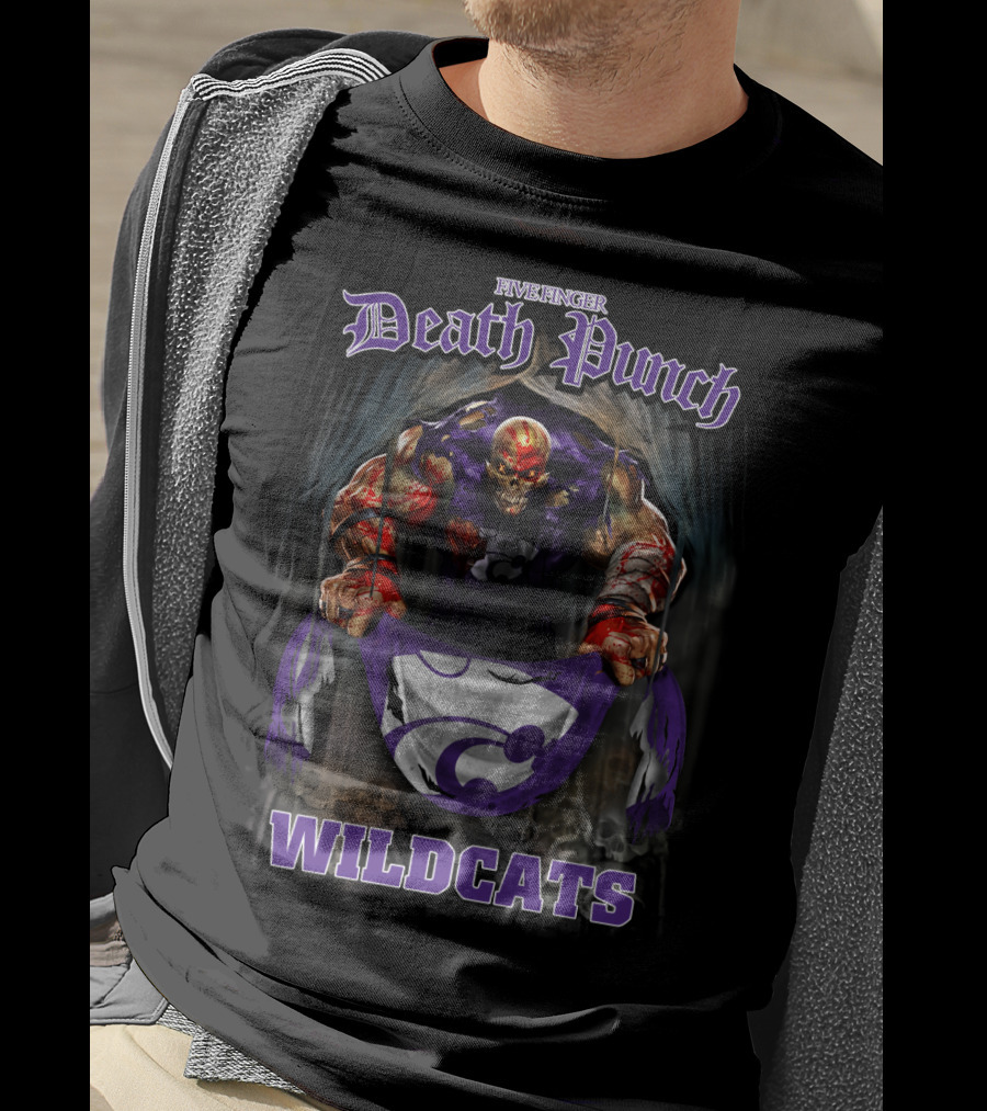 Five Finger Death Punch Wildcats Kansas State T-Shirt