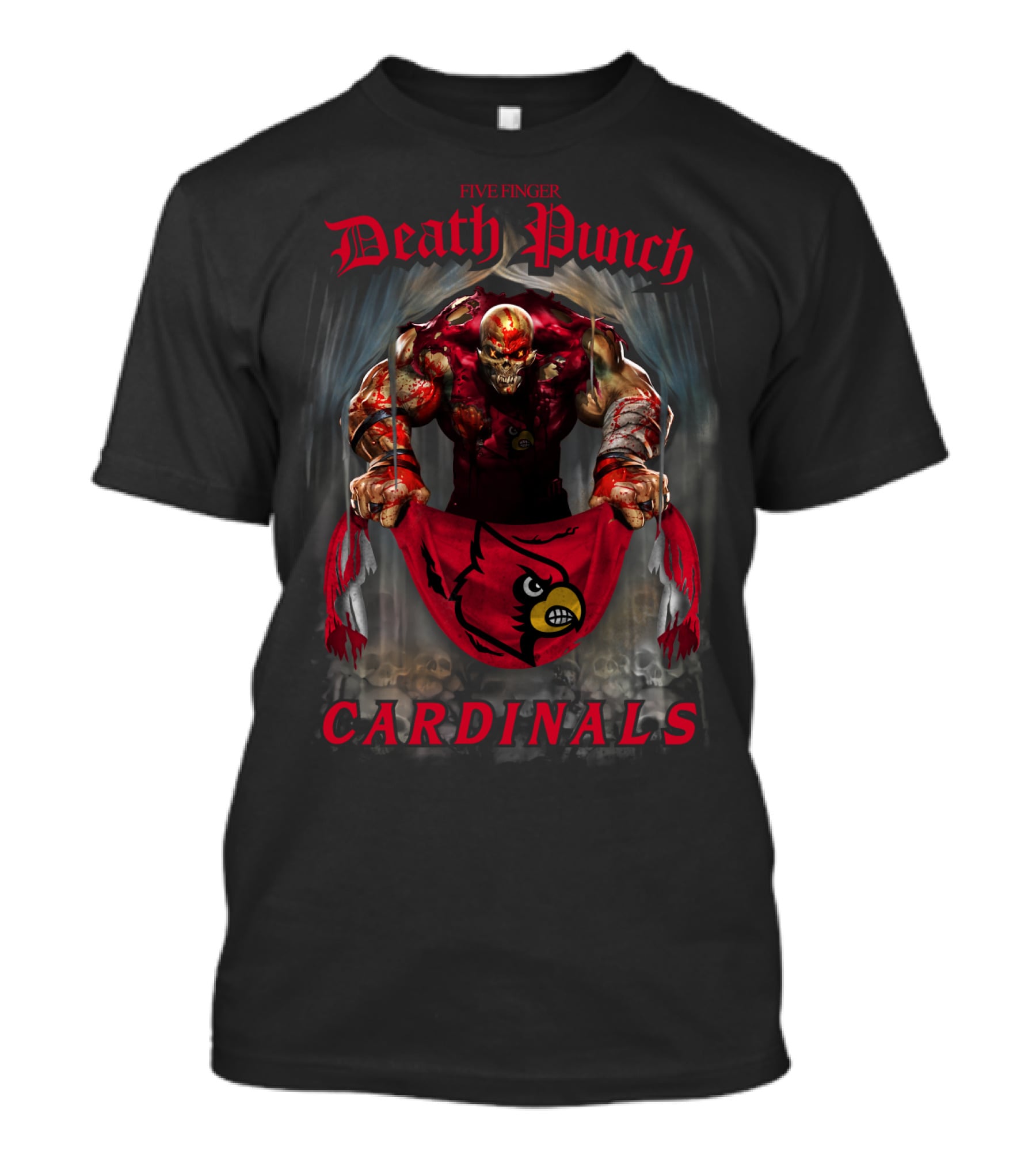 Five Finger Death Punch Louisville Cardinals T-Shirt
