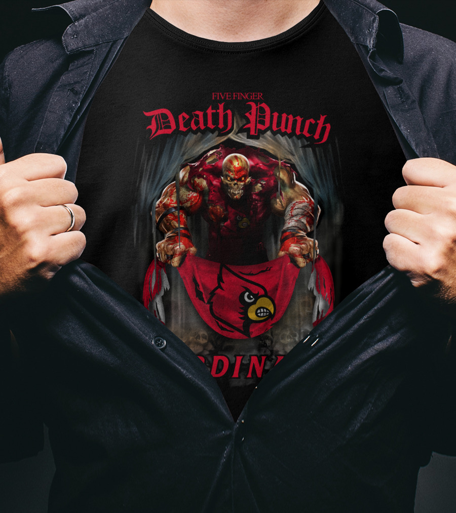 Five Finger Death Punch Louisville Cardinals T-Shirt