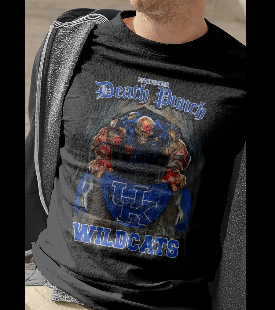 Five Finger Death Punch Kentucky Wildcats T-Shirt