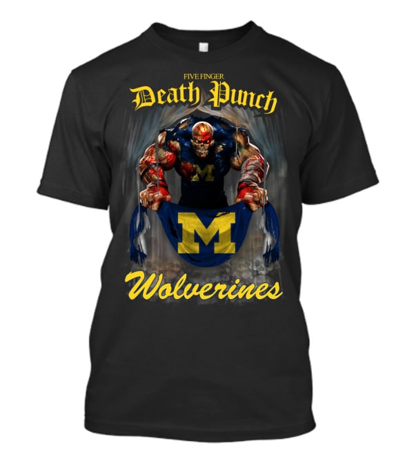 Five Finger Death Punch Michigan Wolverines T-Shirt
