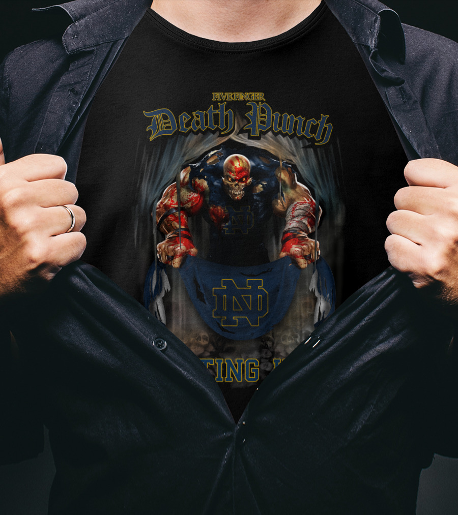 Five Finger Death Punch Notre Dame Fighting Irish T-Shirt