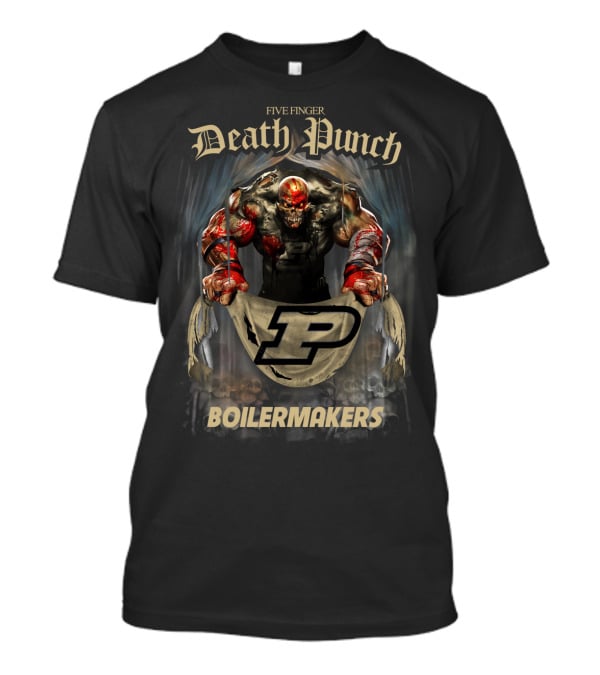 Five Finger Death Punch Purdue Boilermakers T-Shirt