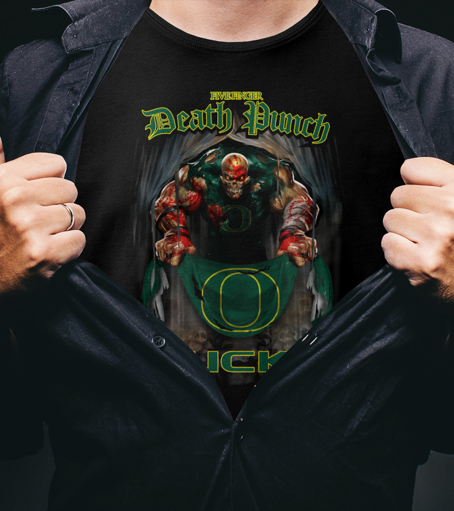 Five Finger Death Punch Oregon Ducks T-Shirt