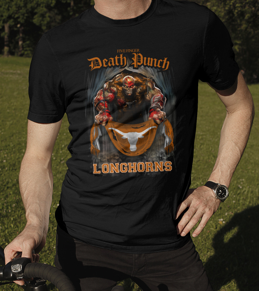 Five Finger Death Punch Longhorns T-Shirt