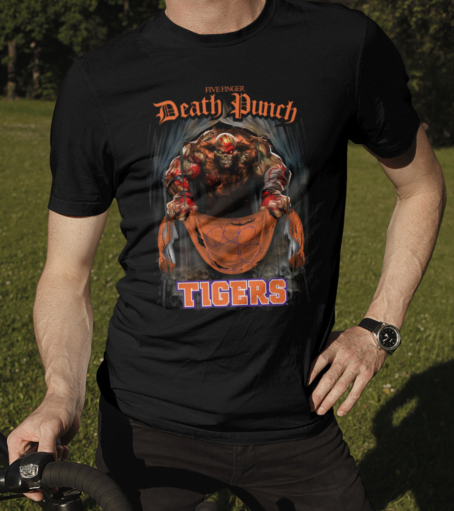 Five Finger Death Punch Clemson Tigers T-Shirt