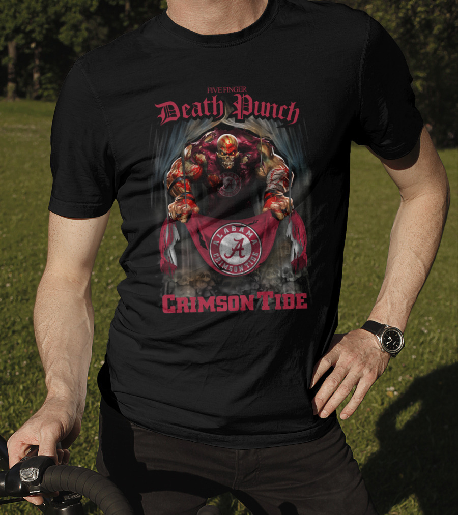 Five Finger Death Punch Alabama Crimson Tide T-Shirt