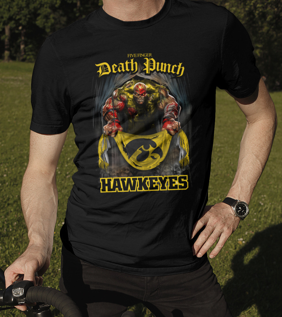 Five Finger Death Punch Iowa Hawkeyes T-Shirt