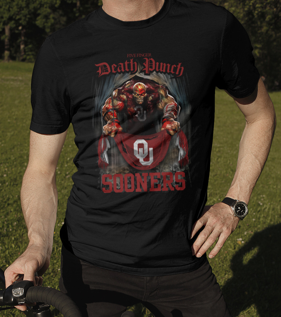 Five Finger Death Punch Oklahoma Sooners OU T-Shirt