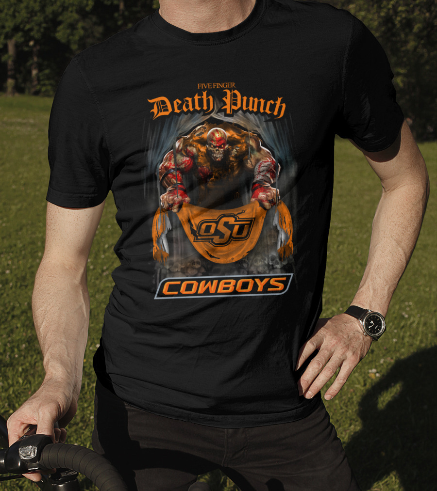 Five Finger Death Punch OSU Cowboys T-Shirt