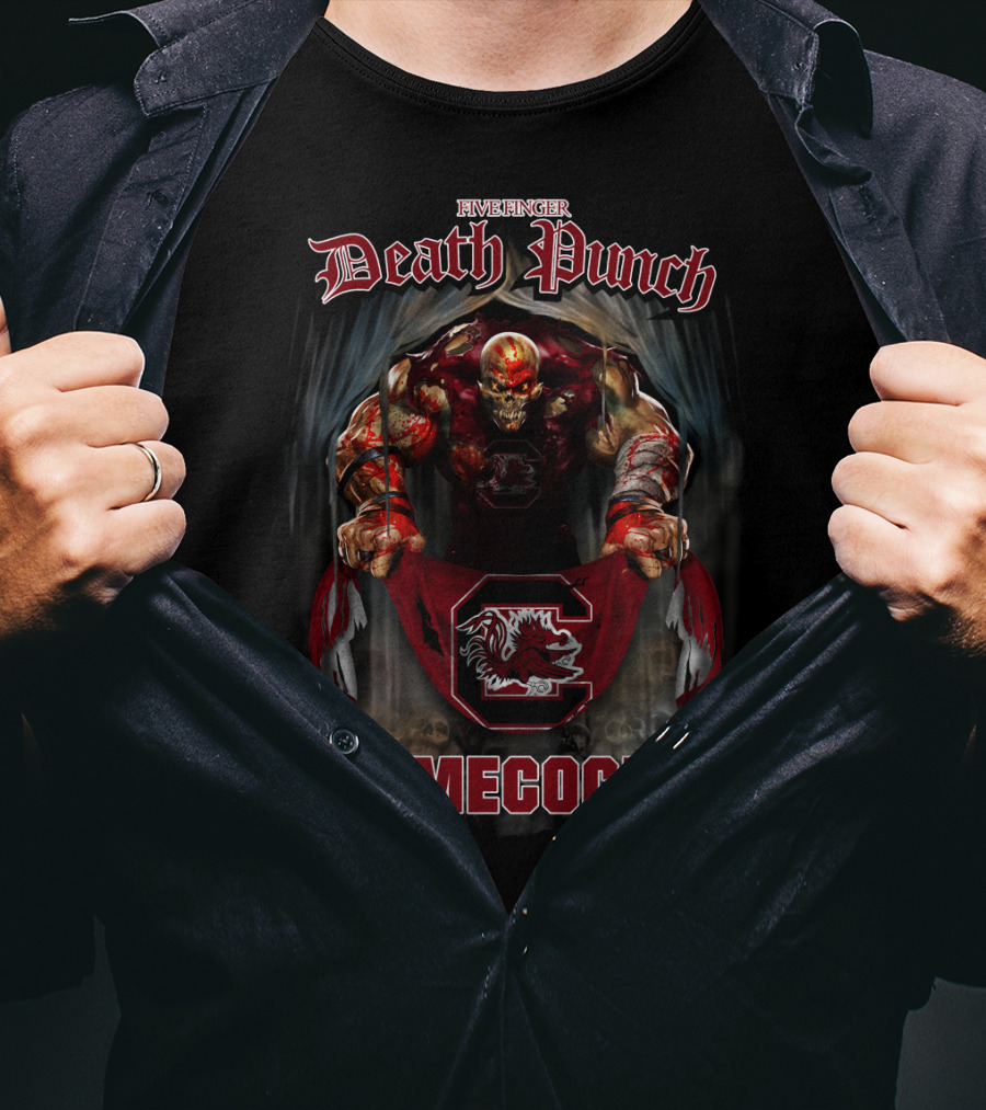 Five Finger Death Punch South Carolina Gamecocks T-Shirt