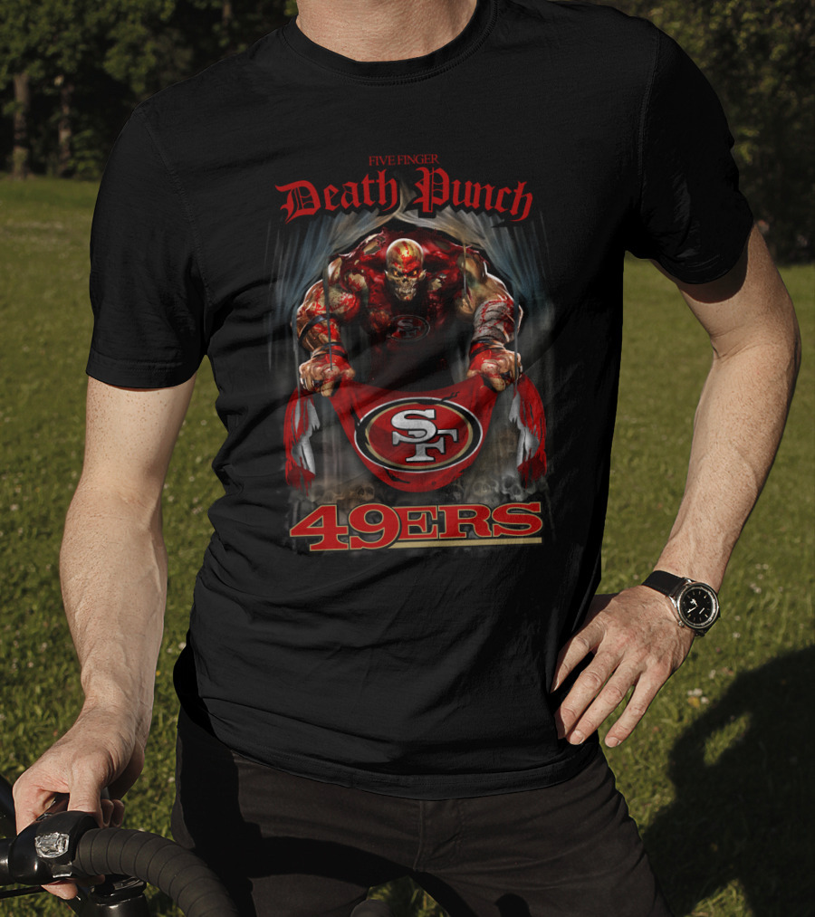 Five Finger Death Punch San Francisco 49ers T-Shirt