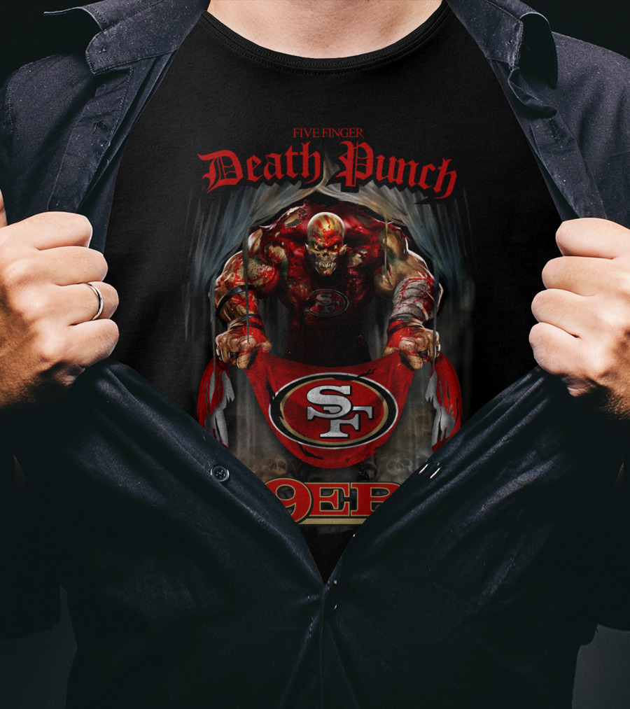 Five Finger Death Punch San Francisco 49ers T-Shirt