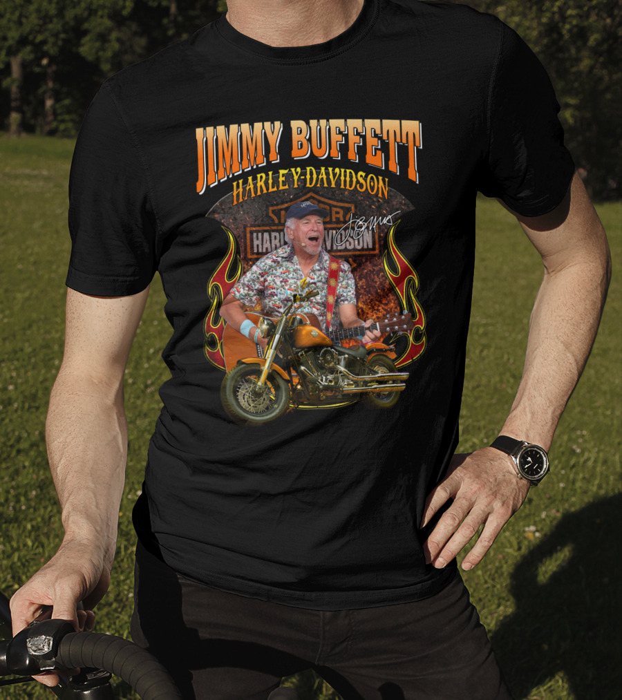 Jimmy Buffett Harley Davidson T-Shirt