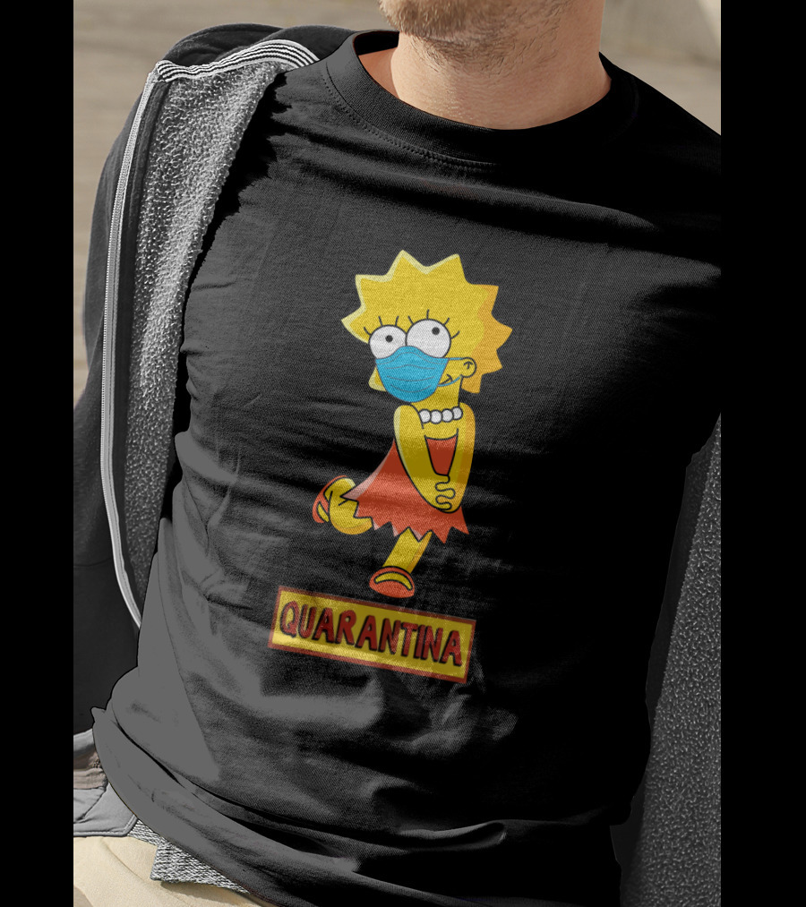 Ds The Simpsons Quarantina T-Shirt