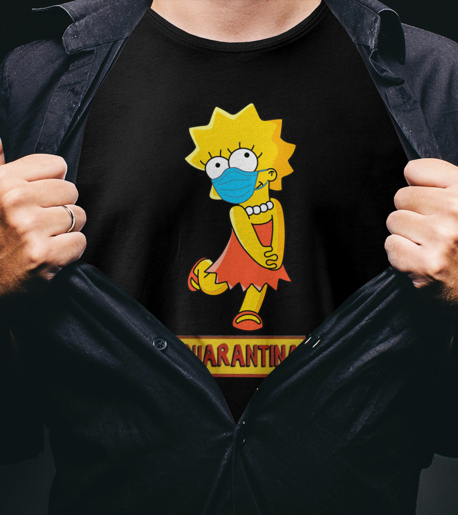 Ds The Simpsons Quarantina T-Shirt