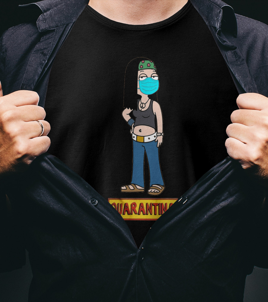 Quarantina American Dad Roger Masked T-Shirt