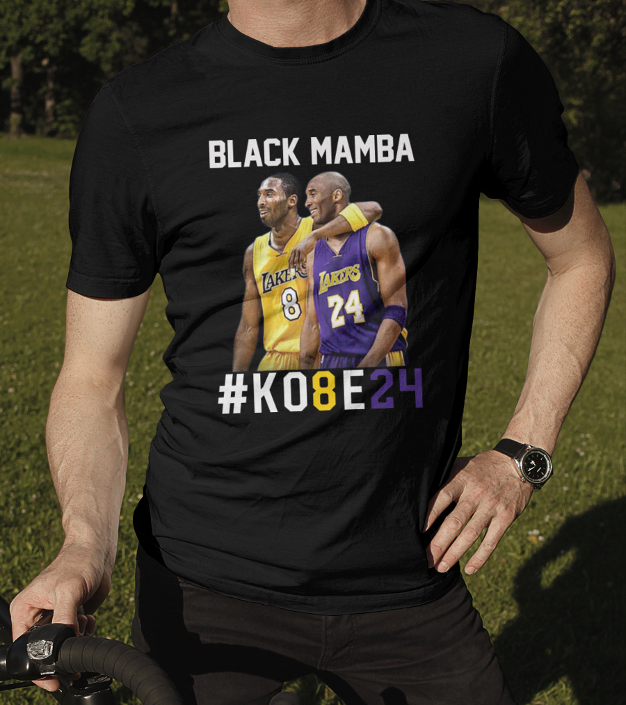 BLACK MAMBA LAKERS KOBE 8 24 T-Shirt