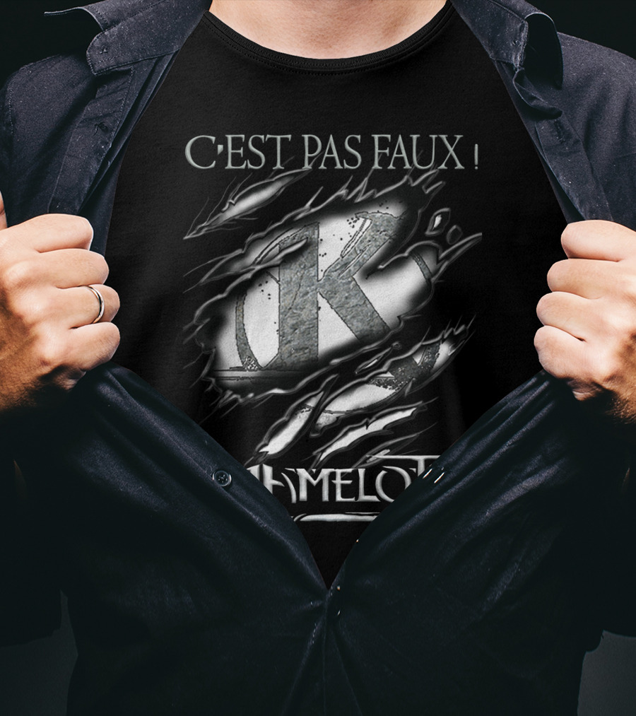 C'est Pas Faux Kaamelott K Claw Marks T-Shirt