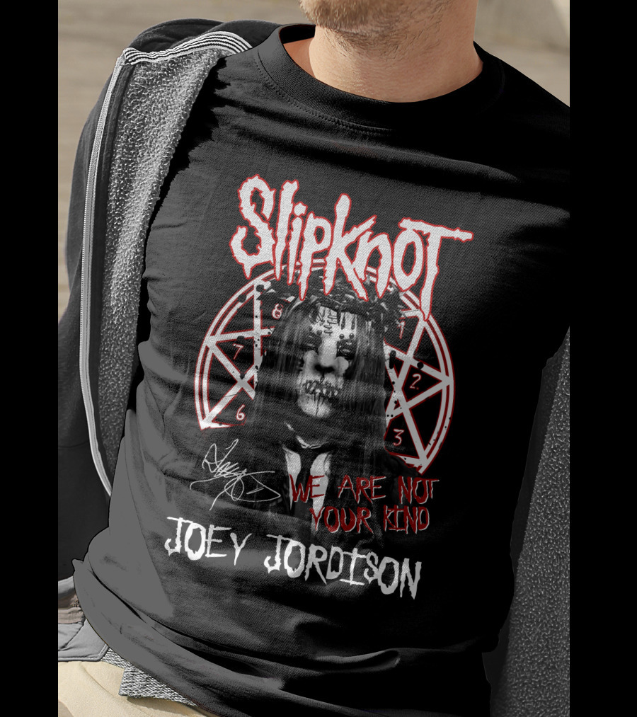 Slipknot We Are Not Your Kind Joey Jordison T-Shirt