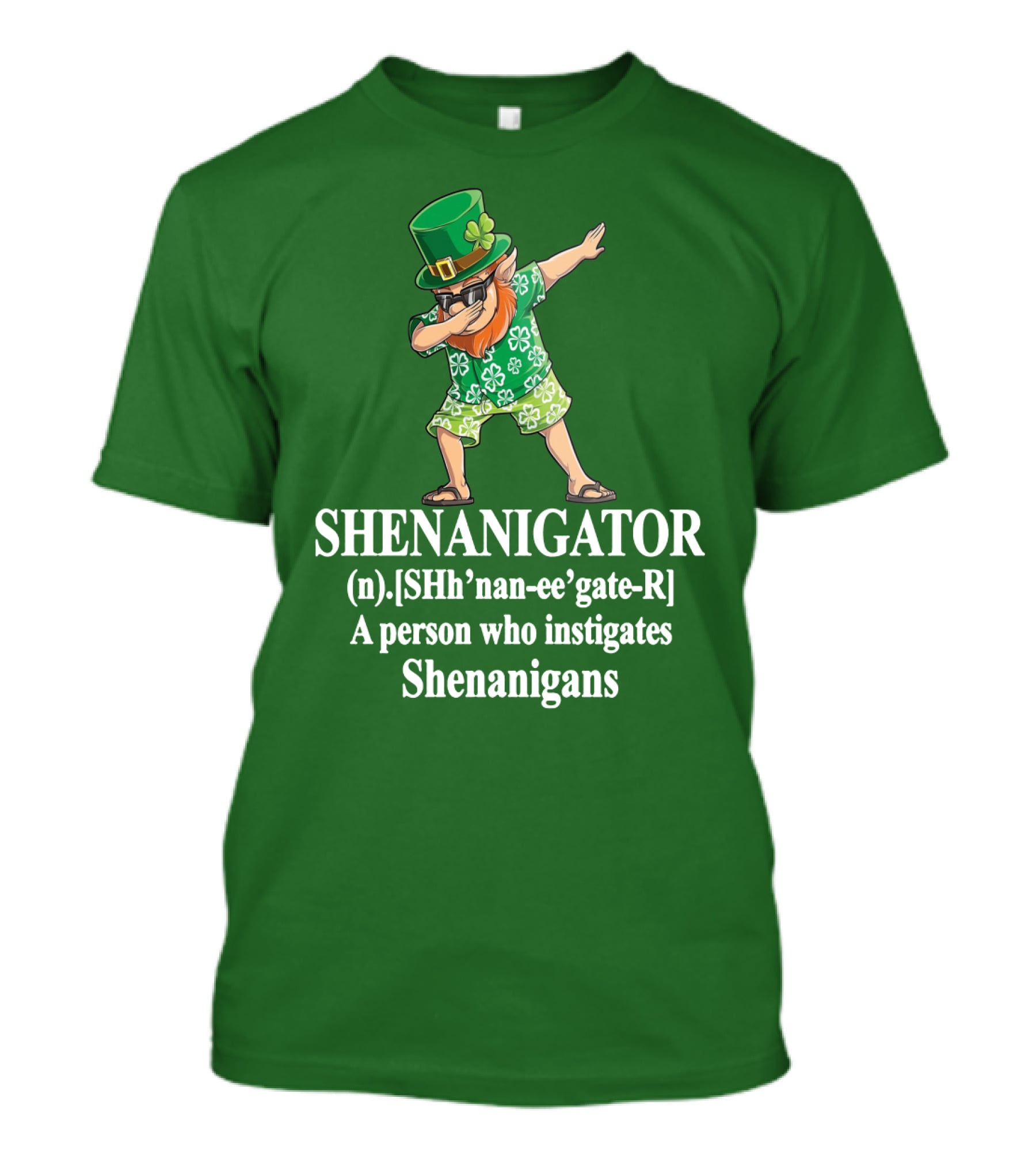 SHENANIGATOR Definition Celtic Inspired Mischief Instigator T-Shirt