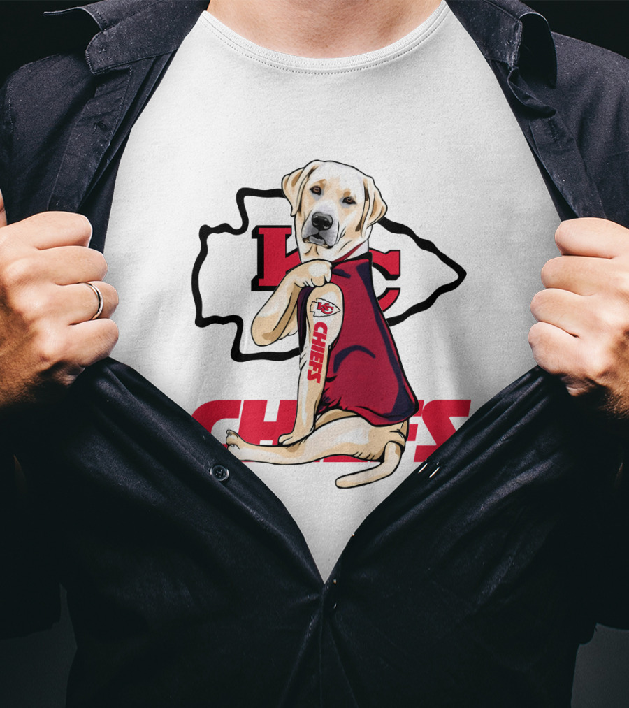 KC Chiefs Labrador Chiefs T-Shirt