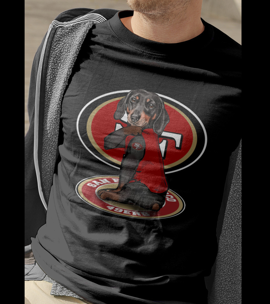 San Francisco 49ers Dachshunds Nfl Team T-Shirt