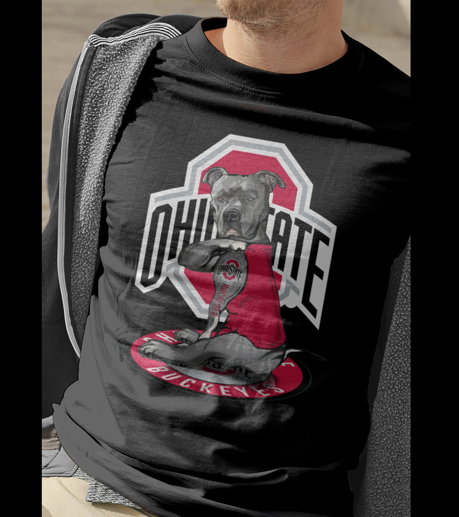 Ohio State Buckeyes Pitbull T-Shirt