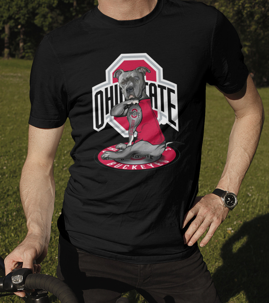 Ohio State Buckeyes Pitbull T-Shirt