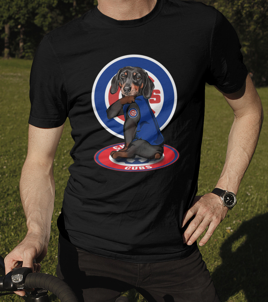 Cubs Dachshunds Chicago Cubs T-Shirt