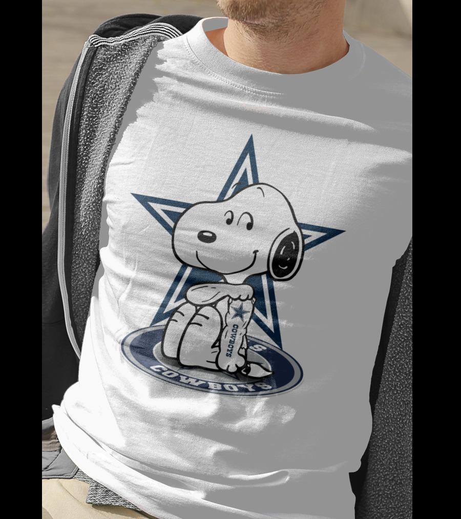 Snoopy Dallas Cowboys Star T-Shirt