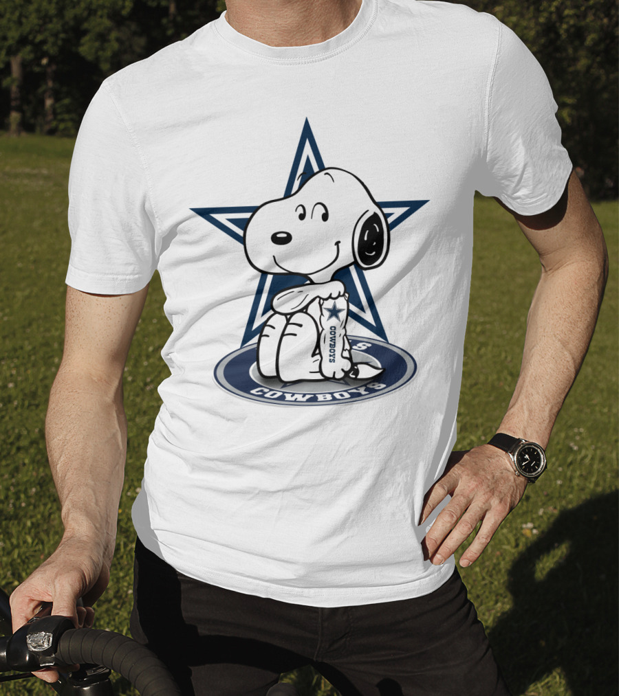 Snoopy Dallas Cowboys Star T-Shirt
