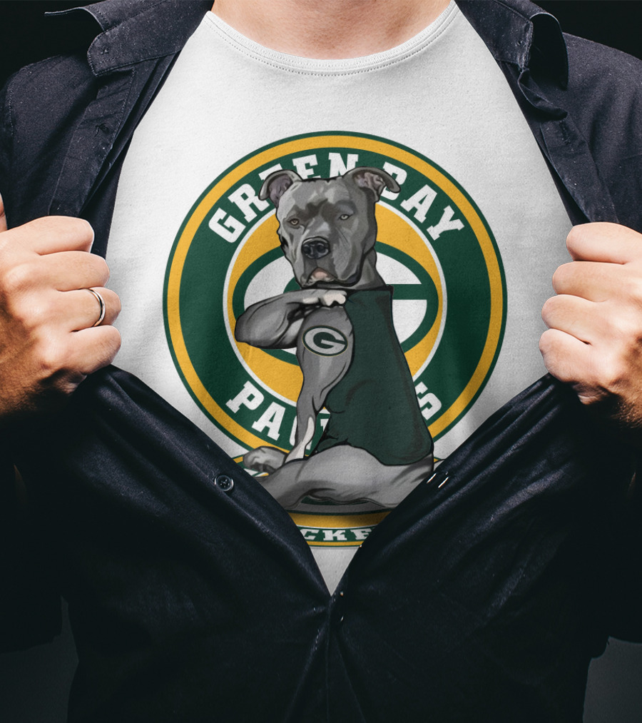Green Bay Packers Pitbull T-Shirt
