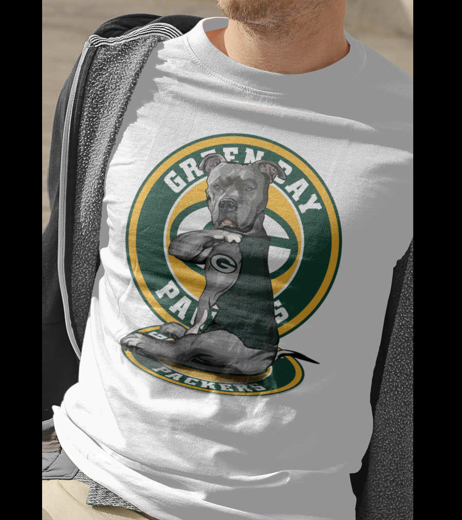 Green Bay Packers Pitbull T-Shirt