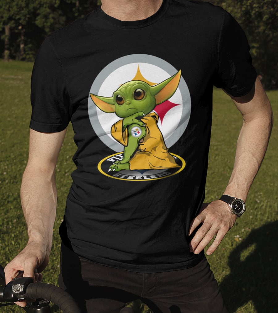 Pittsburgh Steelers Yoda Fan Mashup T-Shirt
