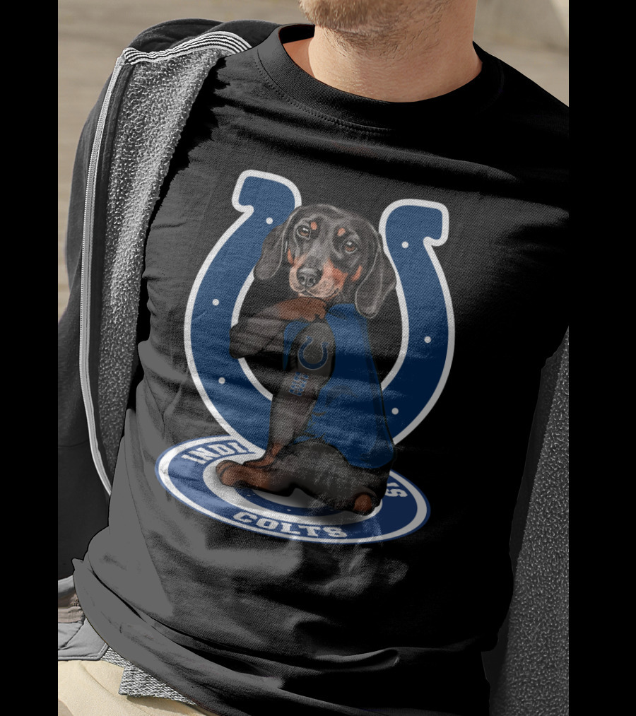 Indianapolis Colts Dachshunds Fan T-Shirt