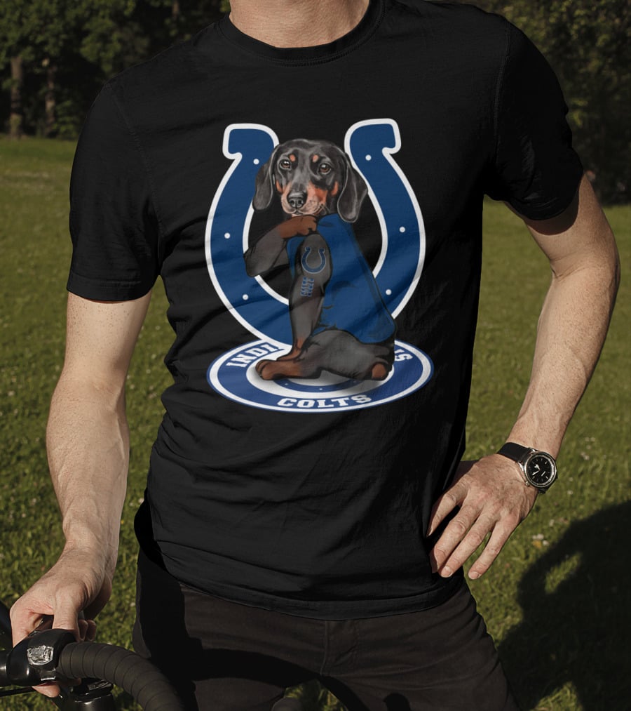 Indianapolis Colts Dachshunds Fan T-Shirt