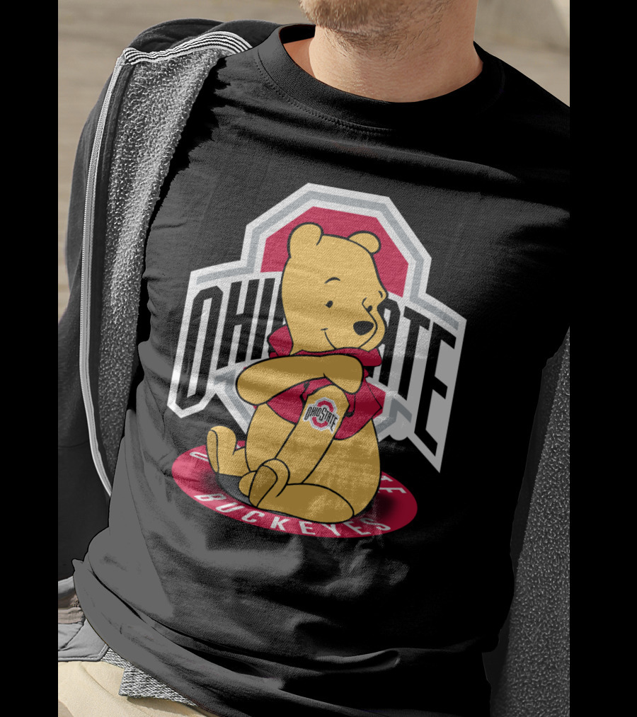 Ohio State Pooh Bear Buckeyes T-Shirt