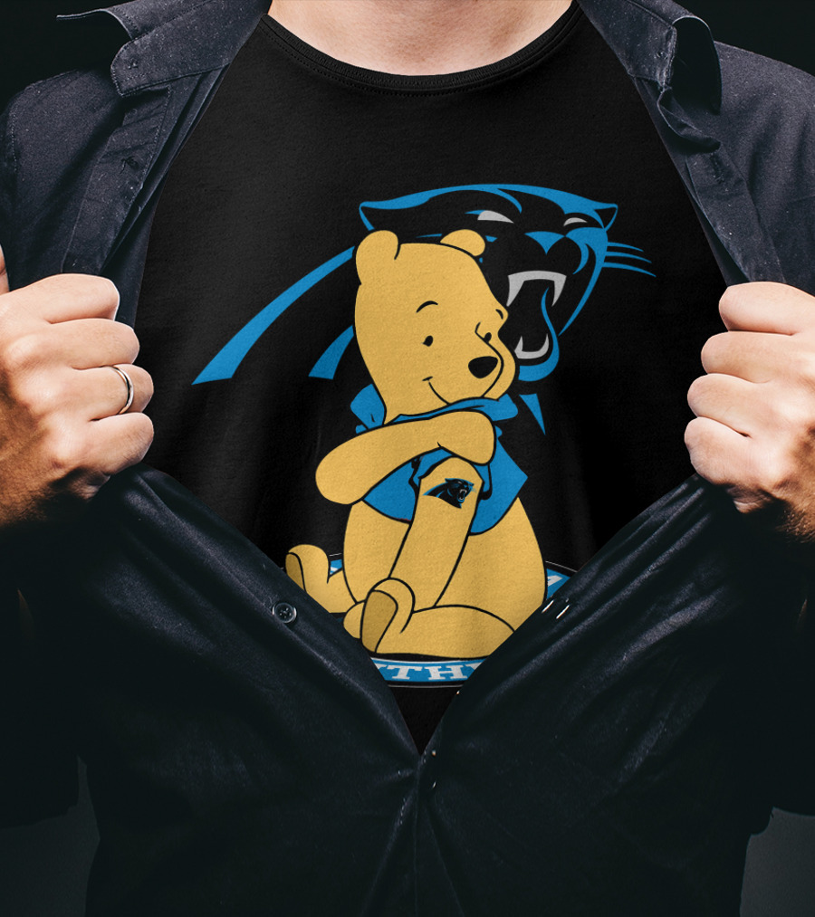 Panthers Pooh Carolina Football Collaboration T-Shirt
