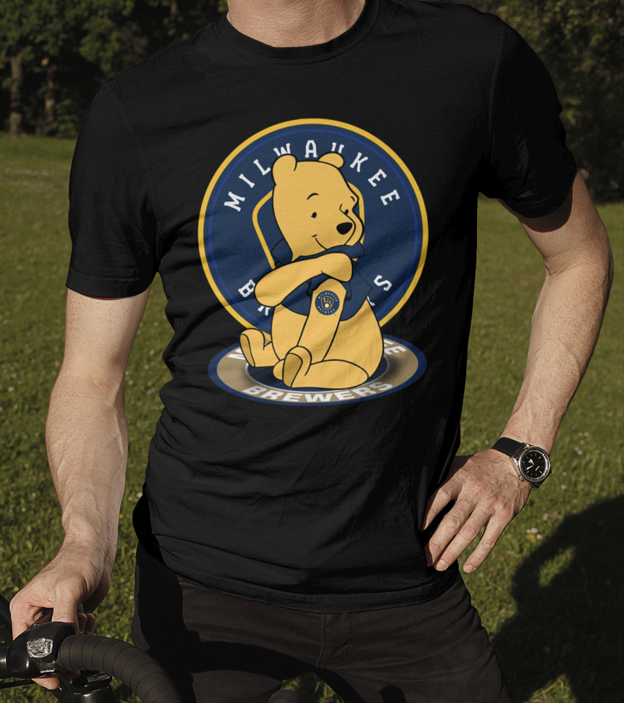 Milwaukee Brewers Pooh Crossover T-Shirt