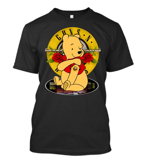 Guns N’ Roses Pooh Bear Mashup T-Shirt