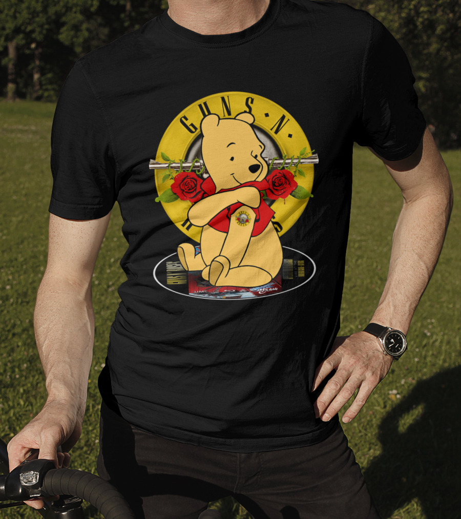 Guns N’ Roses Pooh Bear Mashup T-Shirt