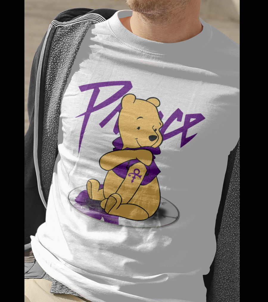 Pooh Prince Purple Symbol Icon Ultimate T-Shirt