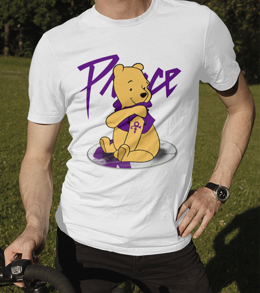 Pooh Prince Purple Symbol Icon Ultimate T-Shirt