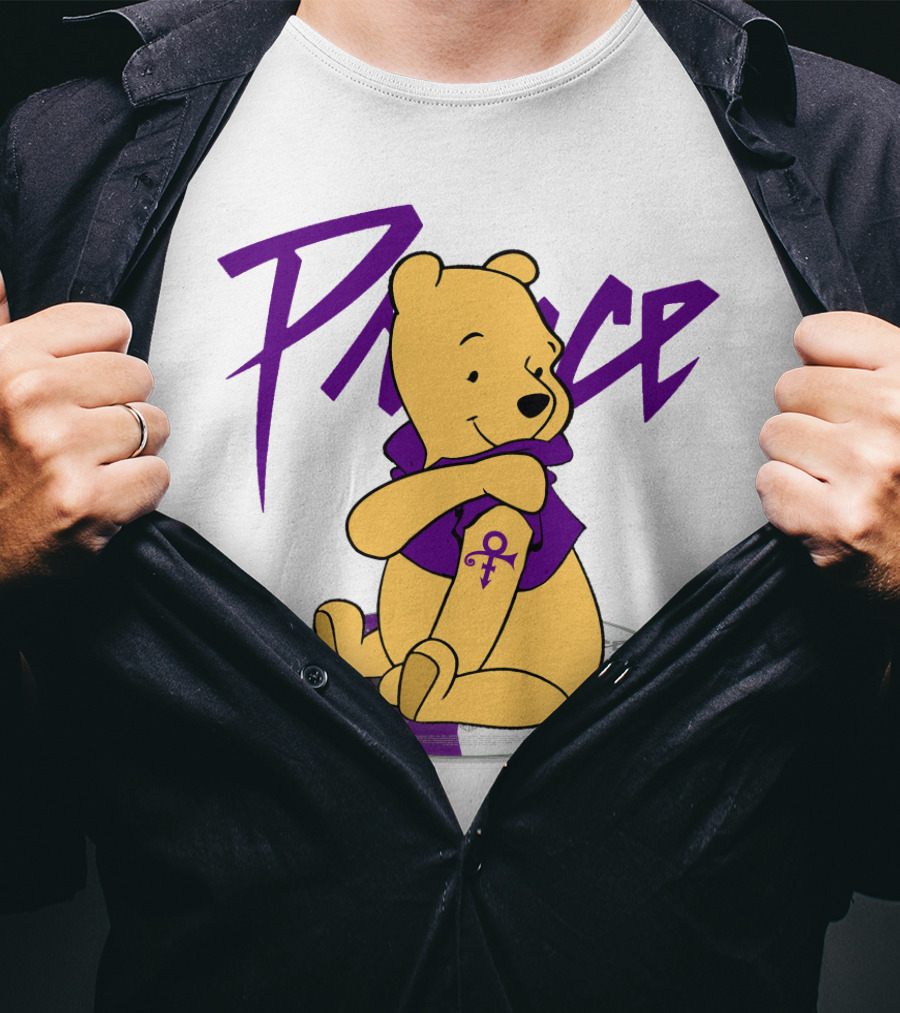 Pooh Prince Purple Symbol Icon Ultimate T-Shirt