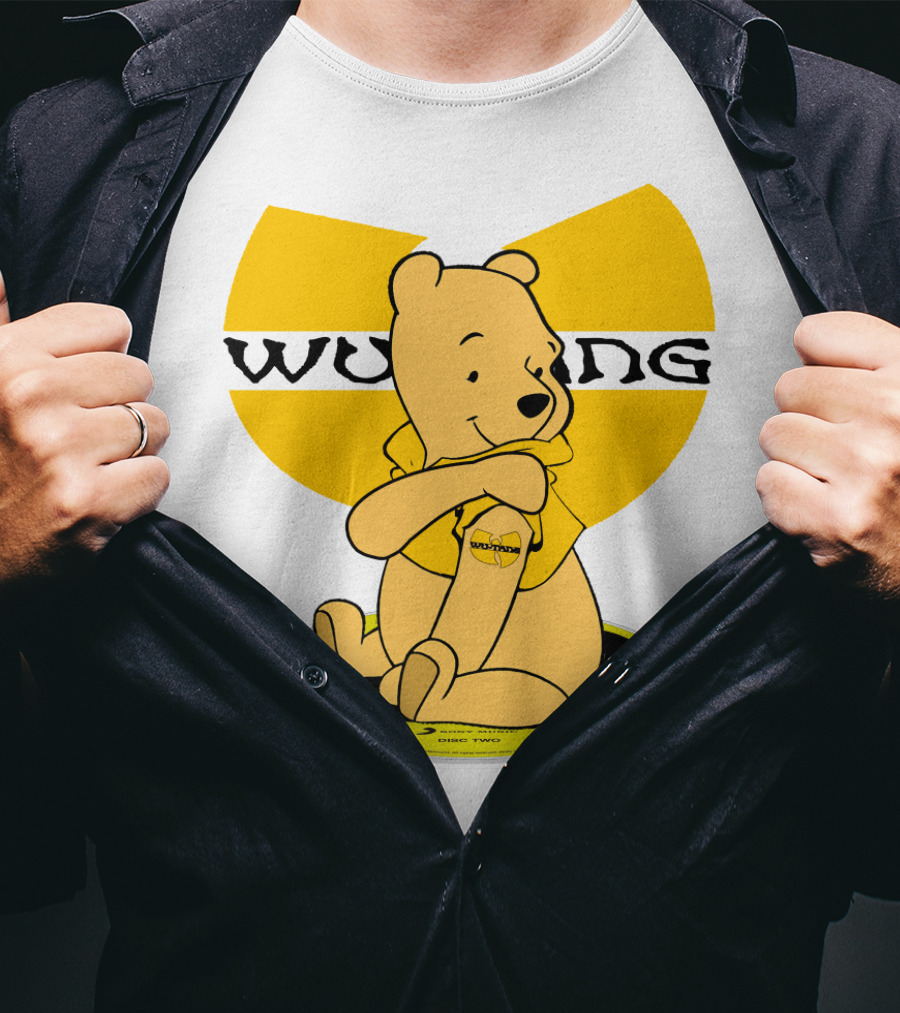 Winnie Pooh Wu Tang Clan Mashup T-Shirt
