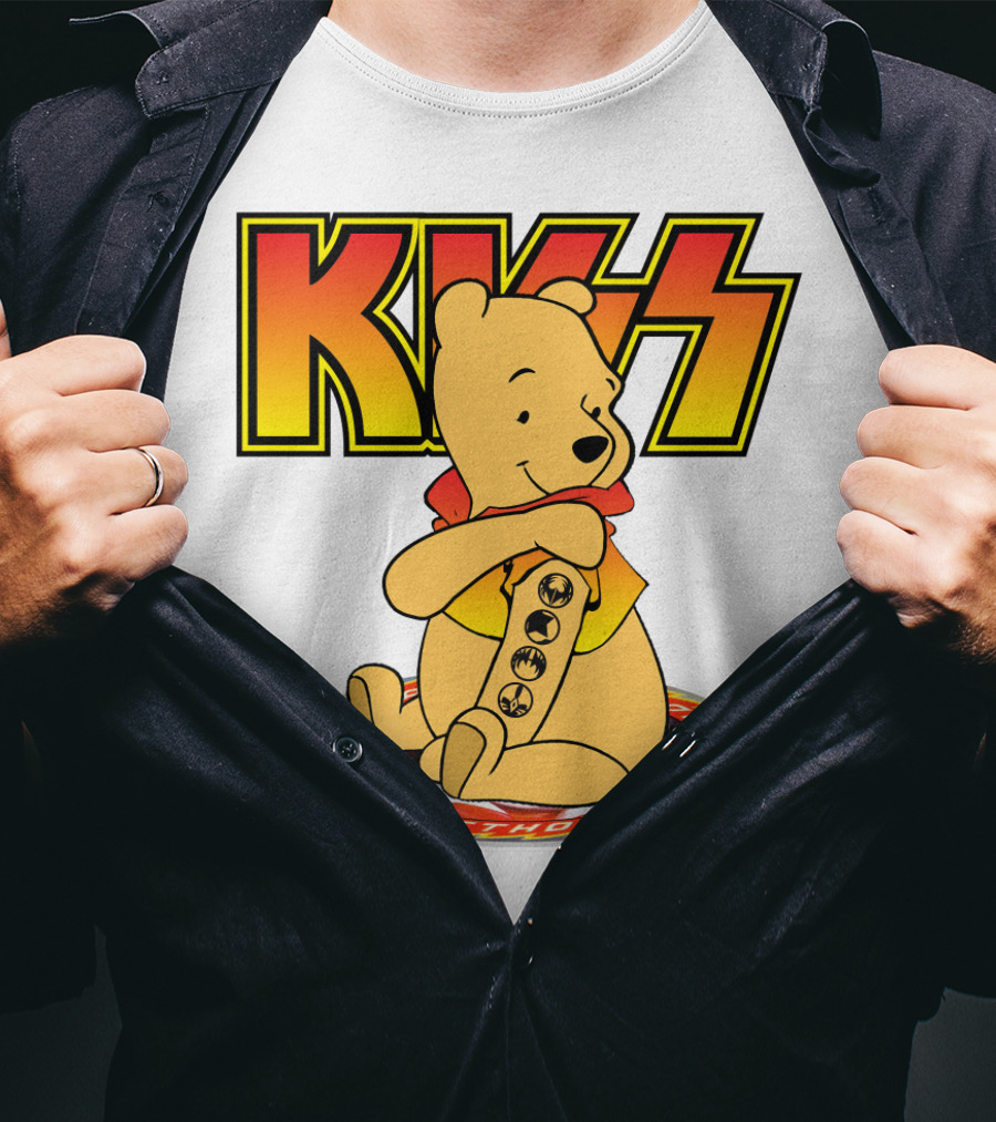 KISS Pooh Beethoven Band T-Shirt