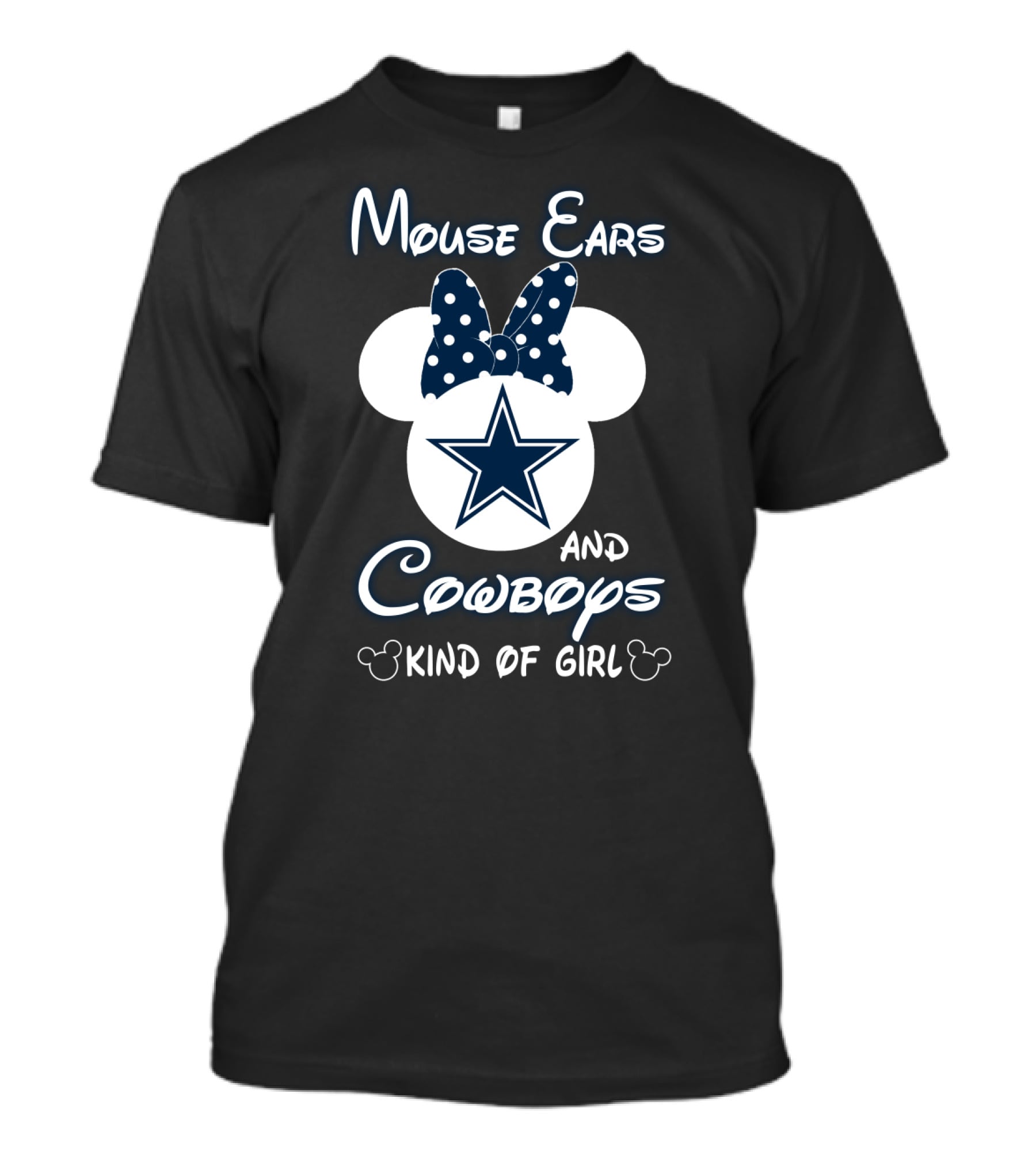 Mouse Ears And Cowboys Kind Of Girl T-Shirt